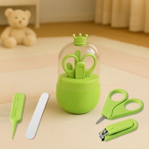 Baby Grooming Kit 4-in-1 (Green, 0M+)