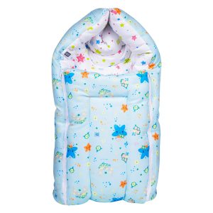 3-in-1 Baby Bed, Sleeping Bag & Carry Nest  (Blue, 0M+)